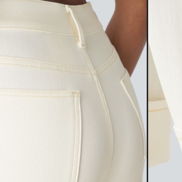 HALARA Flex Denim in winter white! FLEX DENIM is so comfy cute and FLATTERING 🔥 - Picture 14 of 15